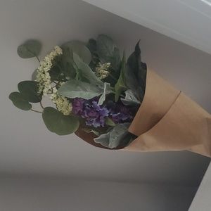 DELUXE BOUQUET  FAUX  SPRING FLOWERS